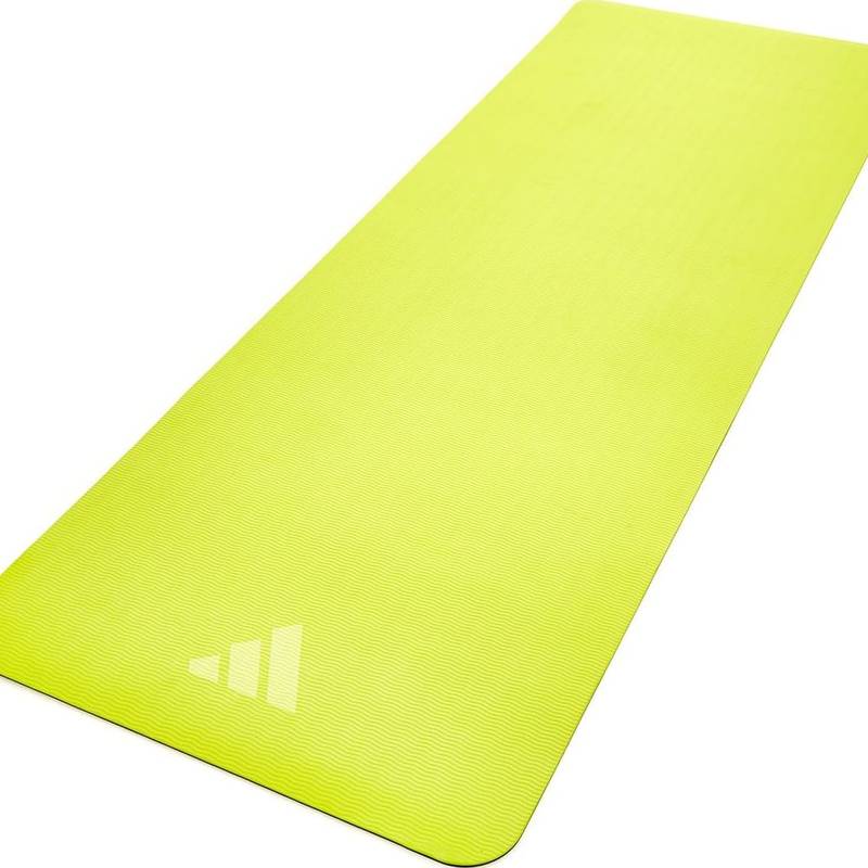 Килимок для йоги Adidas Double Sided Yoga Mat жовтий, сірий Уні 176 х 61 х 0,6 см DT-ADYG-10400BLY-NL, рис. 1