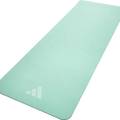 Килимок для йоги Adidas Double Sided Yoga Mat ментоловий, сірий Уні 176 х 61 х 0,6 см DT-ADYG-10400BLM-NL, прев. 1