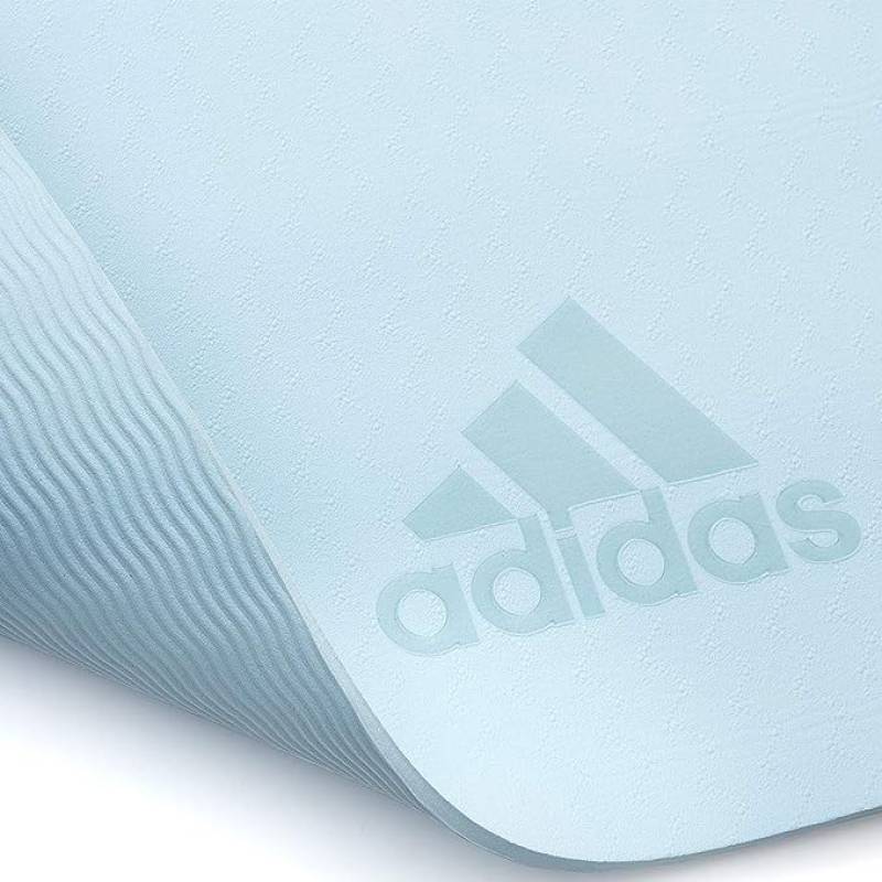 Килимок для йоги Adidas Premium Yoga Mat світло-блакитний Уні 176 х 61 х 0,5 см DT-ADYG-10300BL, рис. 2