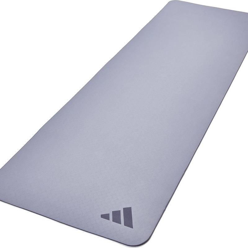 Килимок для йоги Adidas Premium Yoga Mat сірий Уні 176 х 61 х 0,5 см DT-ADYG-10300SV, рис. 1