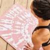 Килимок для йоги Adidas Tie-Dye Yoga Mat рожевий, білий Уні 183 х 61 х 1 см DT-ADYG-10200PK, прев. 5
