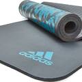 Килимок для йоги Adidas Tie-Dye Yoga Mat сірий, блакитний Уні 183 х 61 х 1 см DT-ADYG-10200BL, прев. 0