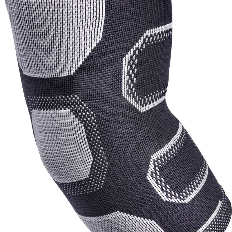 Фіксатор ліктя Adidas Elbow Support чорний, сірий Уні S DT-ADSU-12531BK-NL, рис. 0
