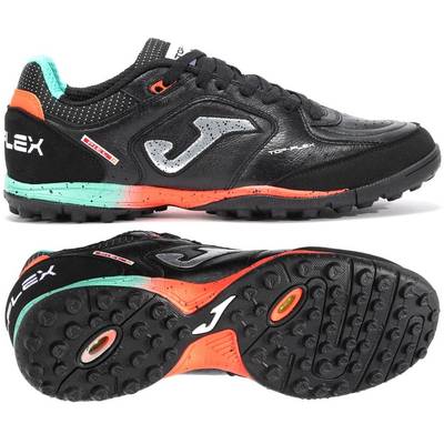 Сороконіжки Joma TOP FLEX чорно-бірюзово-коралові TOPW2501TF