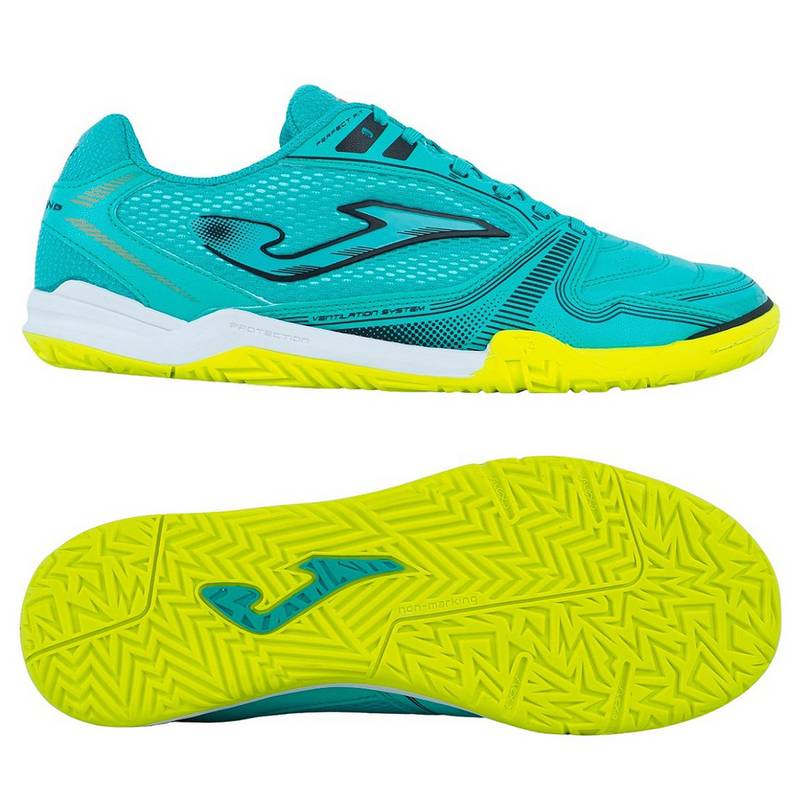 Футзалки Joma DRIBLING бірюзово-лимонні DRIW2535IN, рис. 0