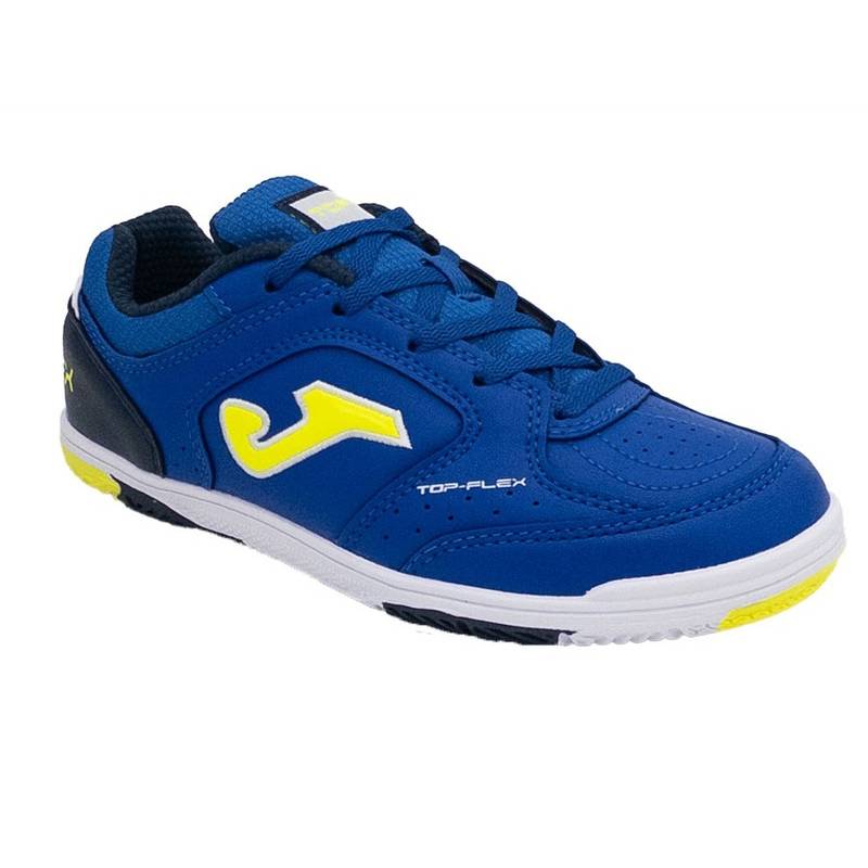 Футзалки детские Joma TOP FLEX сине-желтые TPJW2505IN, рис. 1
