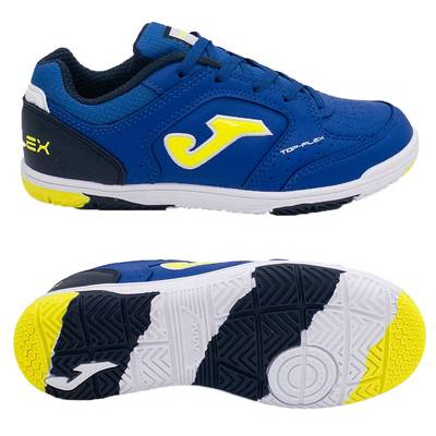 Футзалки дитячі Joma TOP FLEX синьо-жовті TPJW2505IN