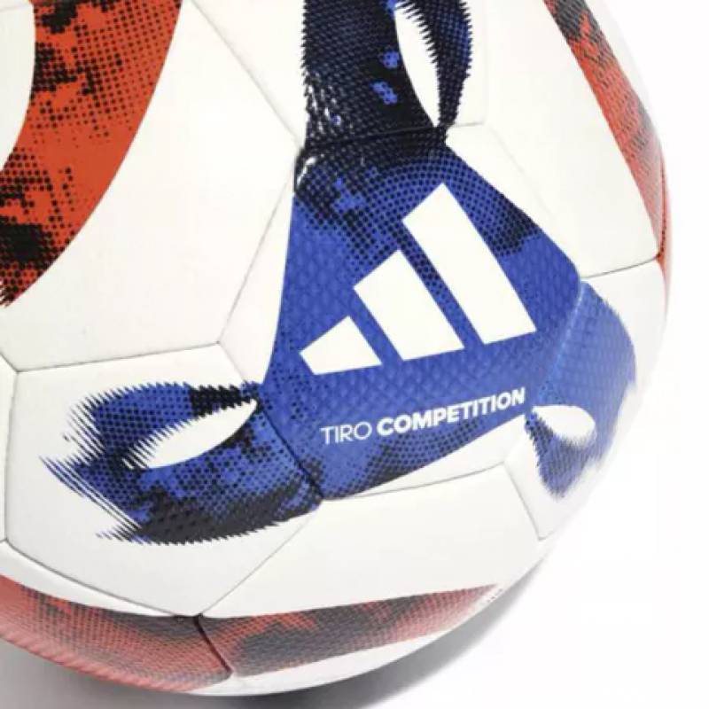 М'яч футбольний Adidas TIRO COM білий, синій, червоний DT-HT2426, рис. 4