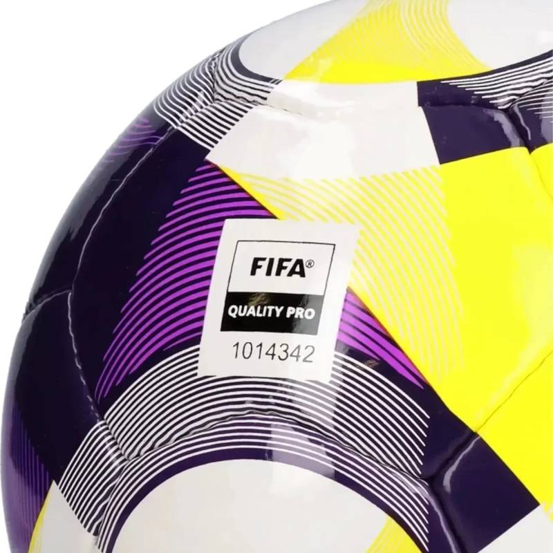 М'яч футзальний Adidas CNXT25 PRO SAL білий, жовтий, фіолетовий Уні 4 DT-JH1278, рис. 1