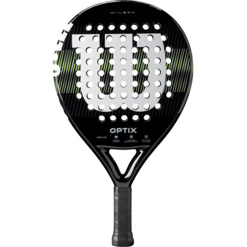 Ракетка для падел-тенісу Wilson OPTIX V1 BLACK PADEL 2 DT1-WR181611U2, рис. 0