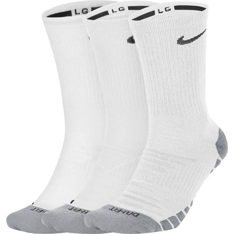 Шкарпетки Nike U NK EVERYDAY MAX CUSH CREW 3PR білий Уні 34-38 DT-SX5547-100, рис. 0