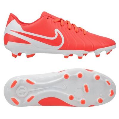 Футбольные бутсы Nike TIEMPO LEGEND 10 CLUB FG/MG коралловые DV4344-800