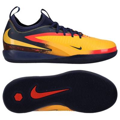 Футзалки детские Nike Phantom 6 Low Academy Erling Haaland IC Junior HQ2036-800