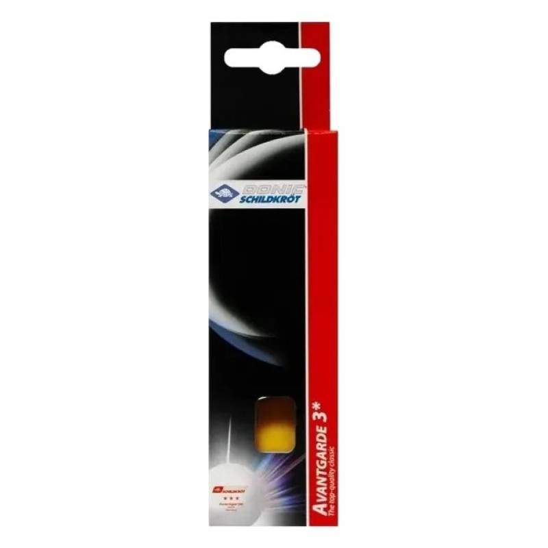 М'ячі Donic EXCLUSIVE (Advantgarde) 3* 40+ 3шт orange DT1-608338-40+, рис. 0