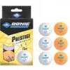 М'ячі Donic Prestige 2* 40+ 6шт white+orange DT1-608523, прев. 0