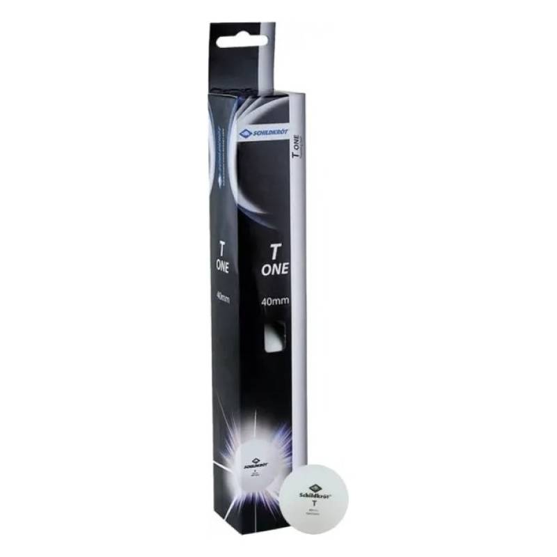 М'ячі Donic T-one 6 шт white DT1-618191, рис. 0