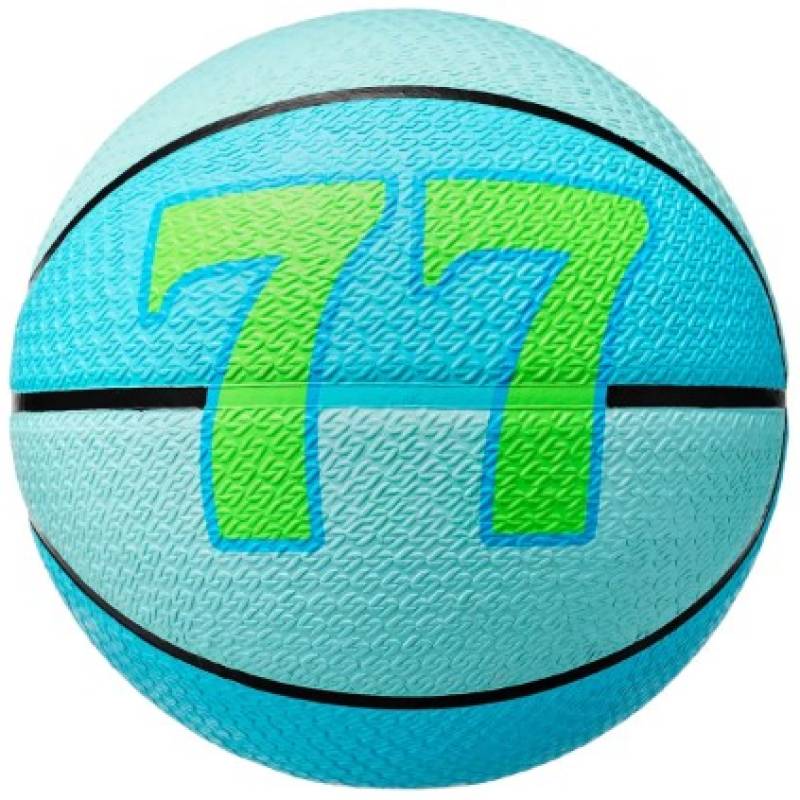 М'яч баскетбольний Nike JORDAN PLAYGROUND 8P L DONCIC COPA/BLACK/LASER BLUE size 7 DT1-J.101.3252.461.07, рис. 0