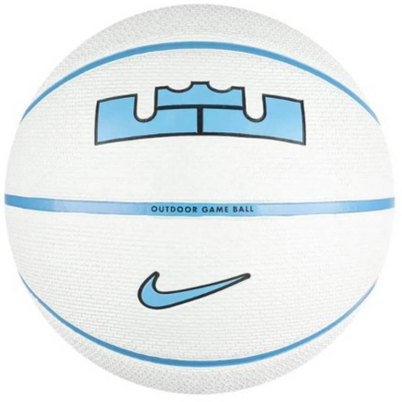 М'яч баскетбольний Nike PLAYGROUND 2.0 8P L JAMES DEFLATED PHANTOM/UNIVERSITY BLUE/BLAC size 7 DT1-N.100.4372.086.07, рис. 0