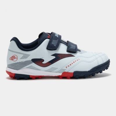 Футзалки дитячі Joma POWERFULL білий, темно-синій Діт 24 DT-POJW2505INV