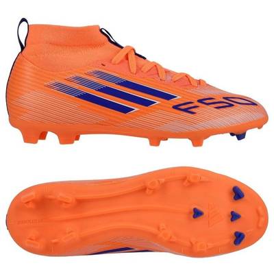 Футбольные детские бутсы Аdidas F50 League Mid FG/MG JI3548