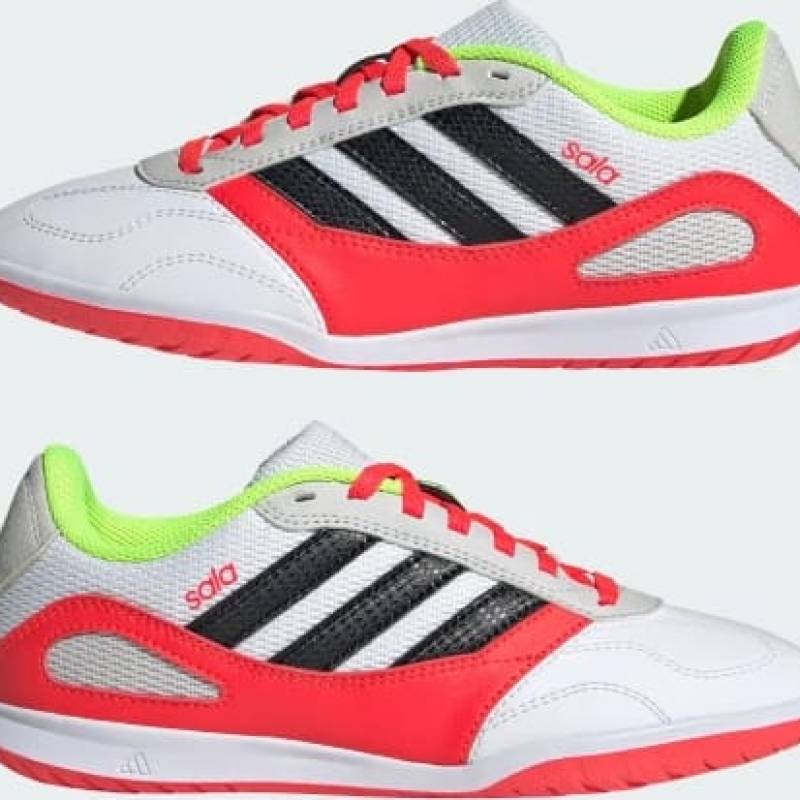 Футзалки Adidas SUPER SALA III J білий, червоний DT-JP5435, рис. 7