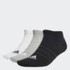 Шкарпетки Adidas T SPW LOW 3P сірий, білий, чорний Уні 37-39 DT-IC1337, прев. 0