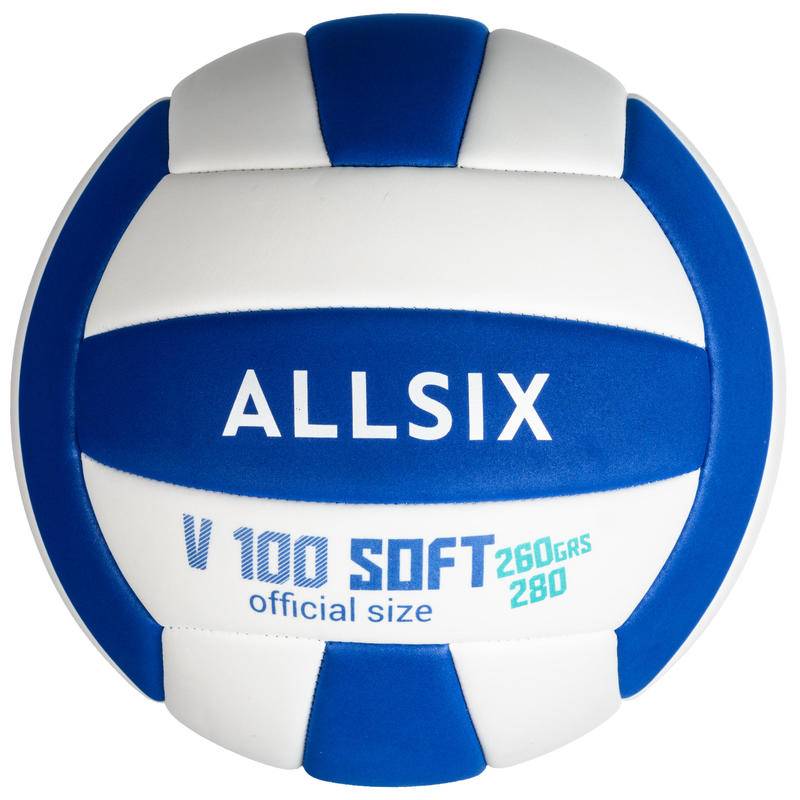 Мяч волейбольный ALLSIX V100 260-280G 8408154, рис. 0