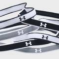 Комплект пов'язок на голову Under Armour  Mini Headbands (6шт) чорно-білий Уні UNI DT-1286016-005, прев. 1
