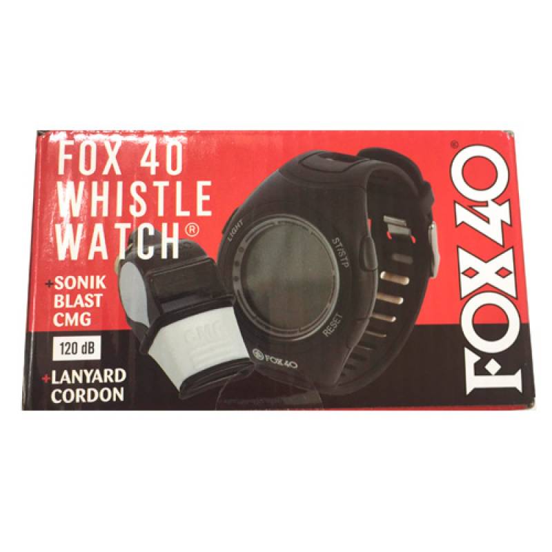 Cпортивний комплект наручний годинник FOX40 + свисток Fox 40 Sonik Blast Original 6906-0700, рис. 1