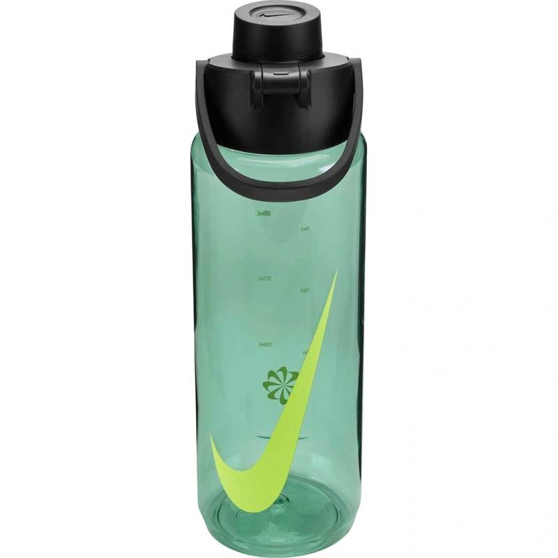 Пляшка Nike TR RENEW RECHARGE CHUG BOTTLE 24 OZ зелений, чорний Уні 709 мл DT-N.100.7636.011.24, рис. 0