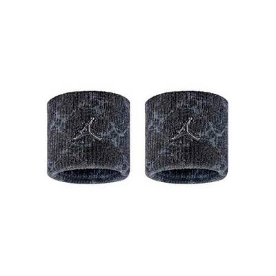 Напульсники Nike JORDAN DRI-FIT TERRY WRISTBANDS 2PK сірий Уні One Size DT-J.101.3733.012.OS