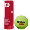 М'ячі для падел тенісу Wilson PADEL 3 BALL CAN YEL DT1-WR8900801001, прев. 0