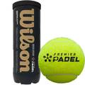 М'ячі для падел тенісу Wilson PREMIER PADEL Speed 3 BALL CAN YEL DT1-WR8908501001, прев. 0