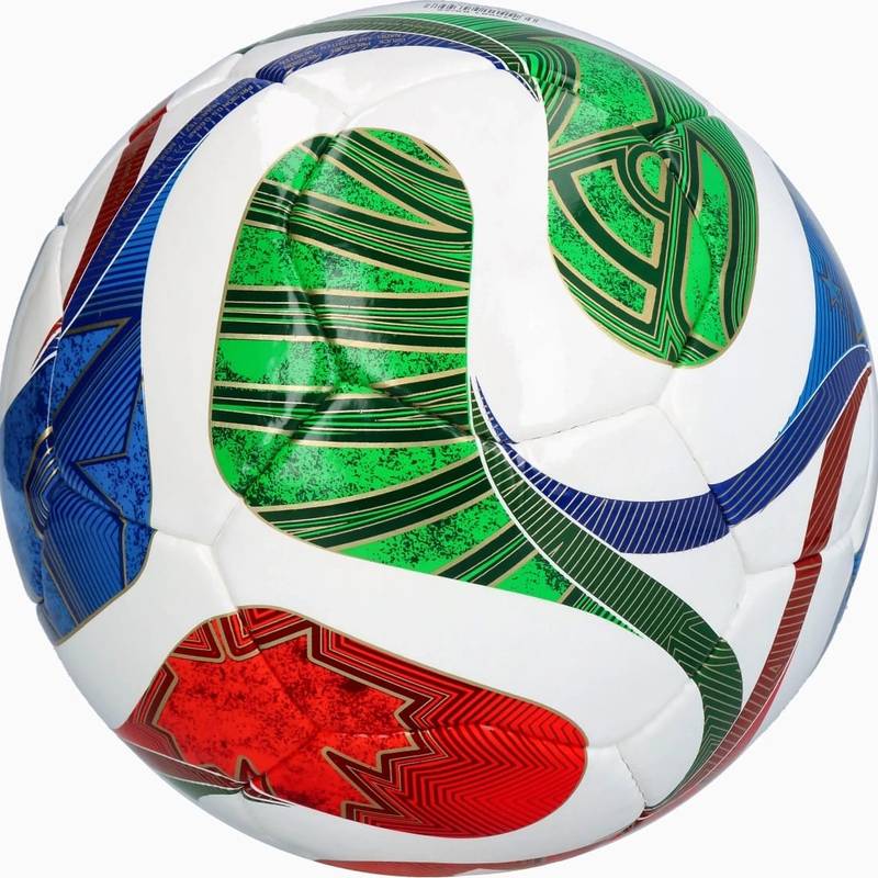 М'яч футзальний Adidas WC PRO SAL білий, червоний, синій, зелений Уні 4 DT-JD8033, рис. 1