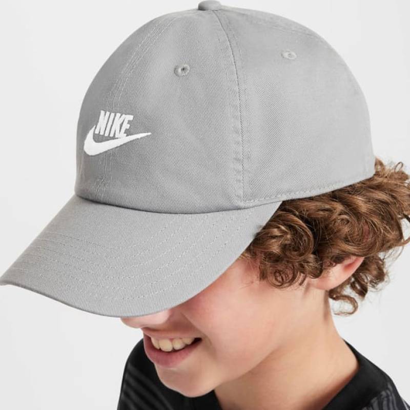 Кепка Nike K NK CLUB CAP US CB FUT WSH сірий Діт One Size DT-FB5063-073, рис. 3