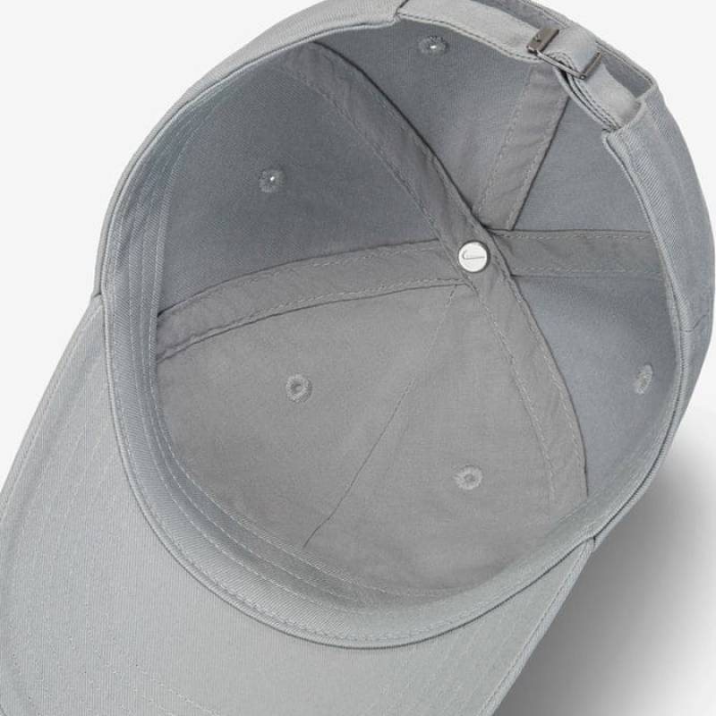Кепка Nike K NK CLUB CAP US CB FUT WSH сірий Діт One Size DT-FB5063-073, рис. 5