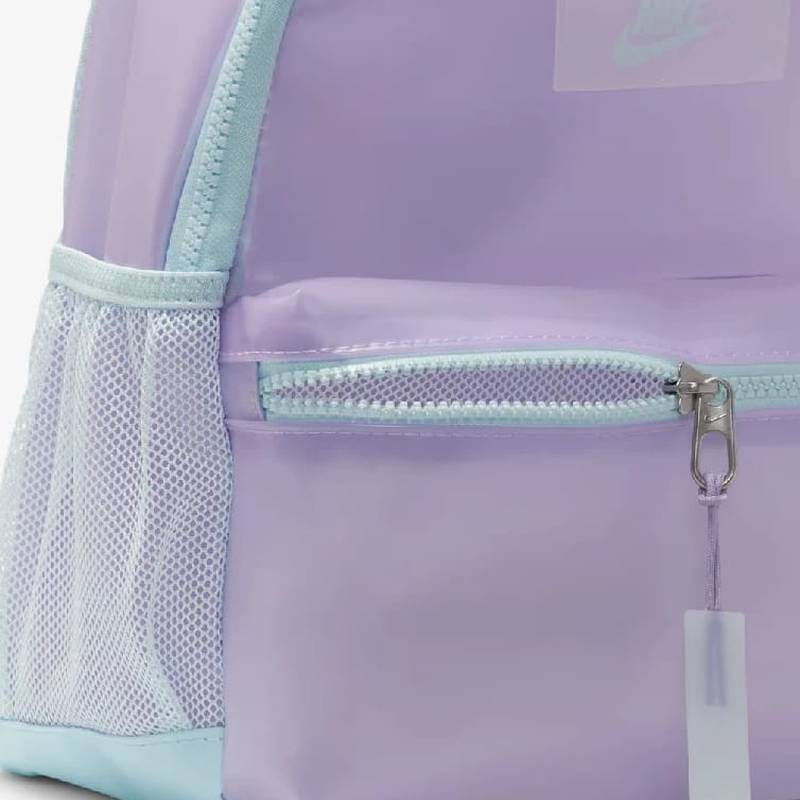 Рюкзак Nike Y NK BRSLA JDI MINI BKPK-JELLY 11L блакитний, рожевий Діт 25 x 33 x 13 см DT-HF8167-515, рис. 4