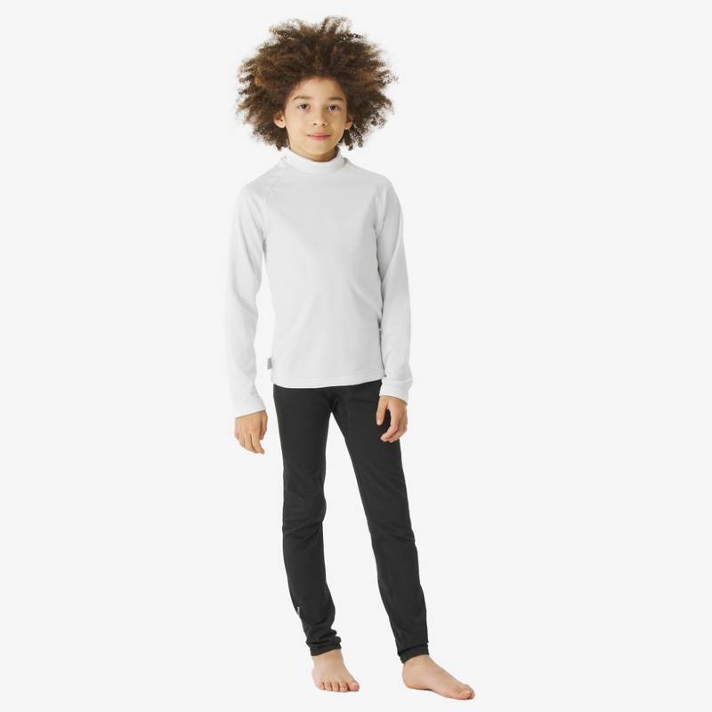 Термофутболка детская WEDZE 500 белая 8940351, рис. 0