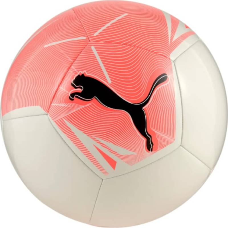 М'яч футбольний Puma Big Cat ball білий, рожевий Уні 4 DT-084589-01, рис. 0