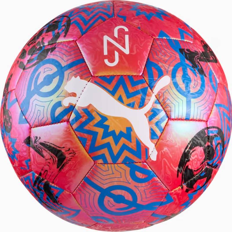 М'яч футбольний Puma NEYMAR JR Graphic ball червоний, синій Уні 4 DT-084882-01, рис. 1