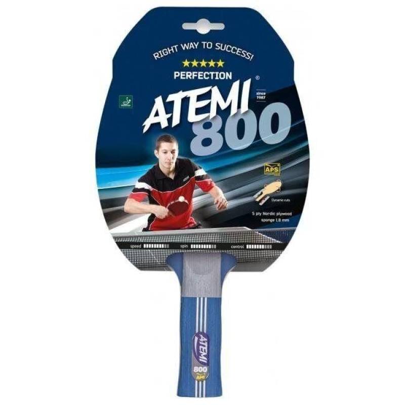 Ракетка для настольного тенниса ATEMI 800 10046, рис. 0