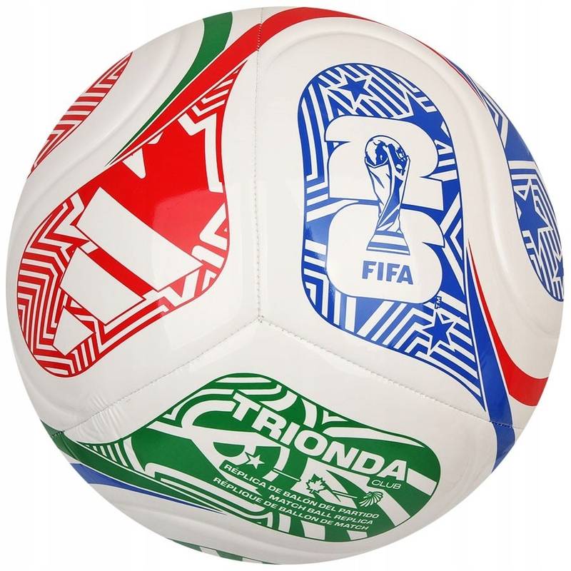 Футбольний м'яч Adidas Trionda World Cup 2026 Club JD8028, рис. 0
