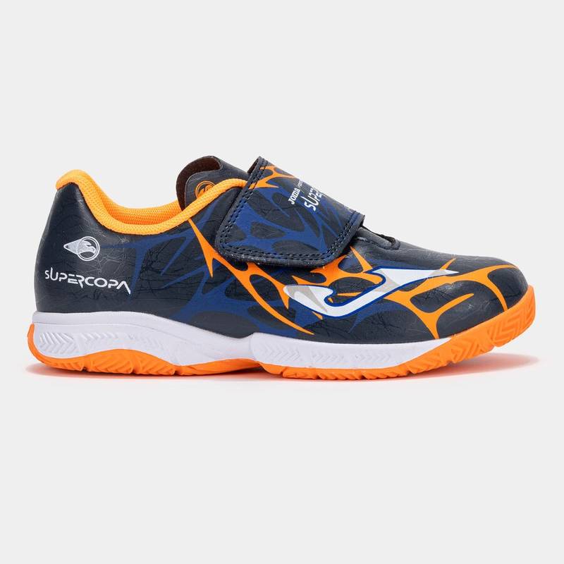 Футзалки дитячі Joma SUPER COPA темно-синій, помаранчевий Діт 33 DT-SCJW2503INV, рис. 0