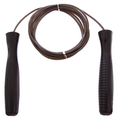 Скакалка швидкісна з підшипниками та сталевим тросом Zelart SPEED ROPE 3м FI-5106-BK