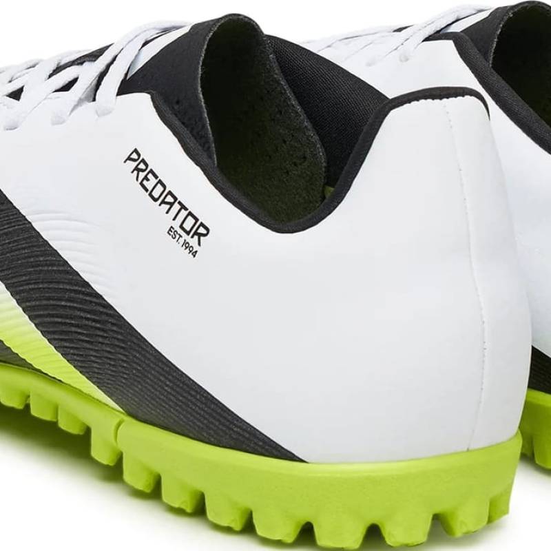 Сороконіжки Adidas PREDATOR CLUB TF білий, чорний, зелений Уні 39 1/3 (6UK) 24.2 см DT-JH8854, рис. 2