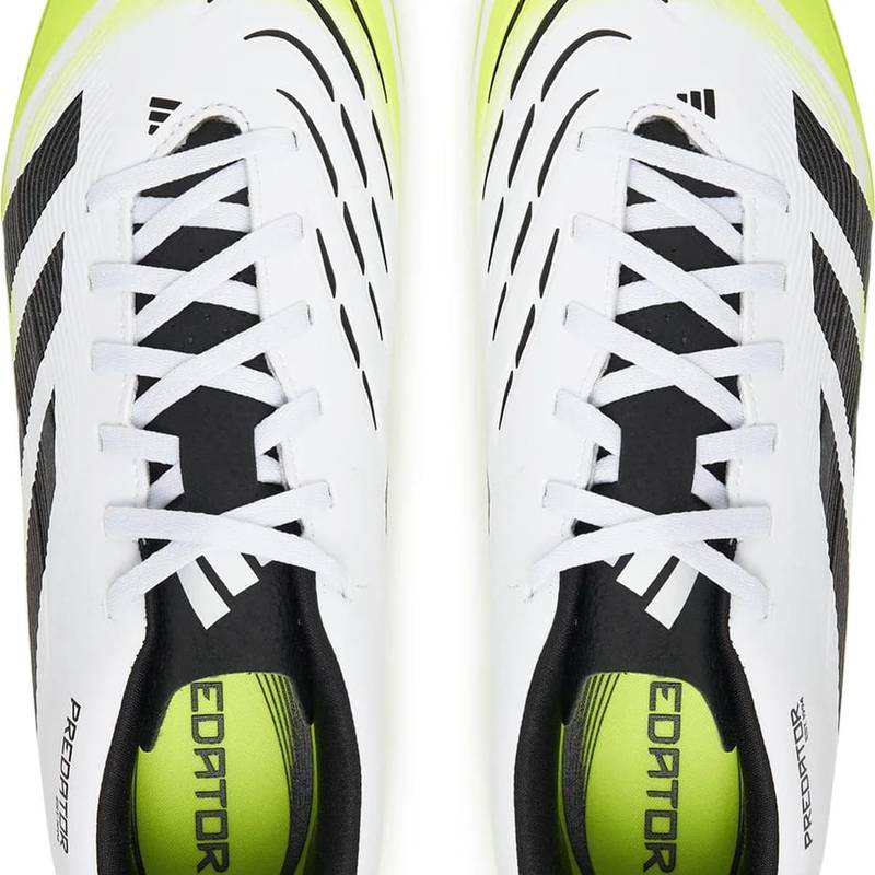 Сороконіжки Adidas PREDATOR CLUB TF білий, чорний, зелений Уні 39 1/3 (6UK) 24.2 см DT-JH8854, рис. 4