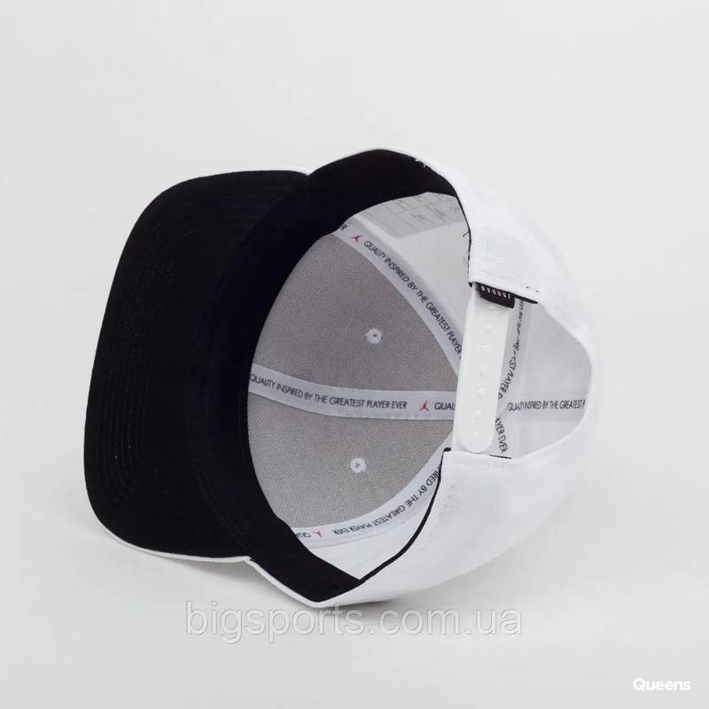 Кепка Nike JORDAN PRO JUMPMAN SNAPBACK білий, чорний Уні MISC DT-AR2118-101, рис. 1