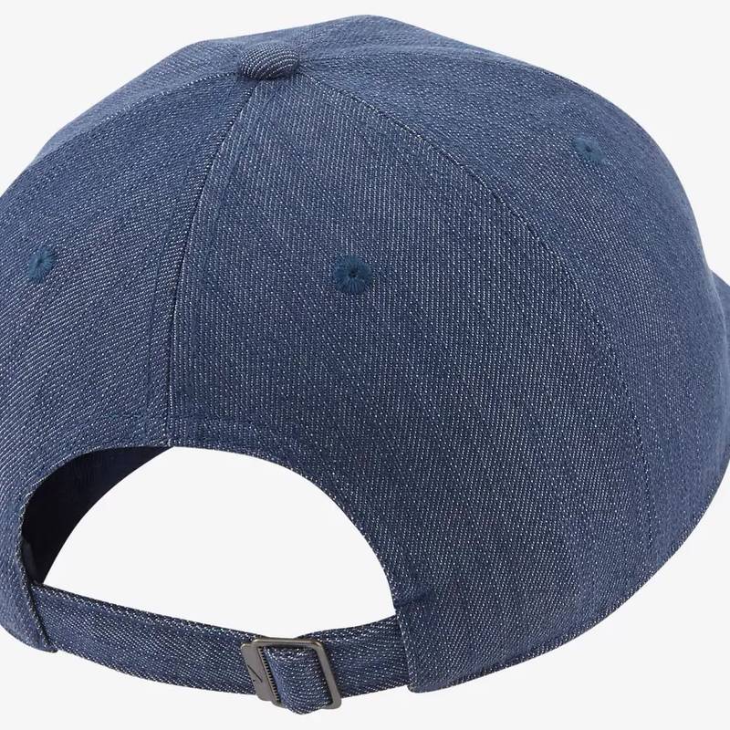 Кепка Nike U NSW H86 SWOOSH DENIM CAP синій Уні OSFM DT-DJ6220-410, рис. 1