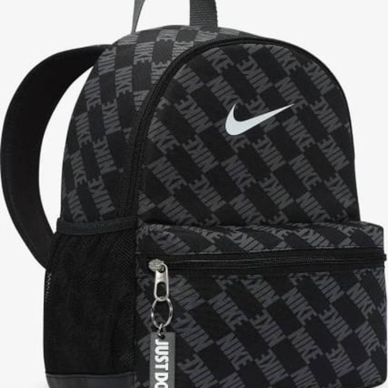 Рюкзак Nike Y NK BRSLA JDI MNI BK-AOP FA25 11L чорний, сірий Діт 25 x 33 x 13 см DT-HV6481-010, рис. 3