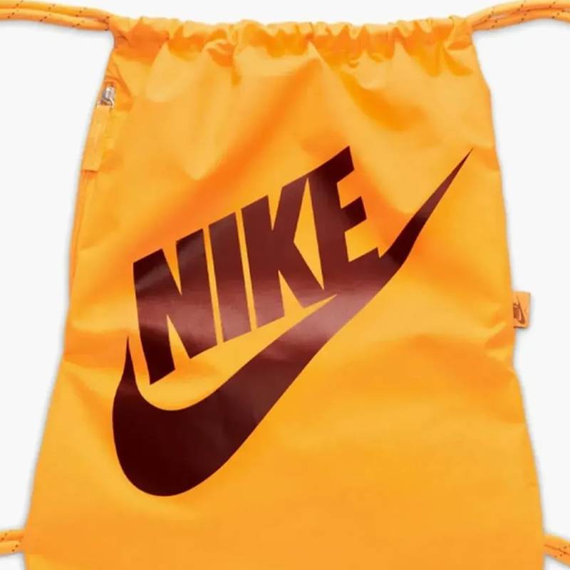 Рюкзак-мішок Nike NK HERITAGE DRAWSTRING 13L помаранчевий Уні 33 х 43 см DT-DC4245-717, рис. 0
